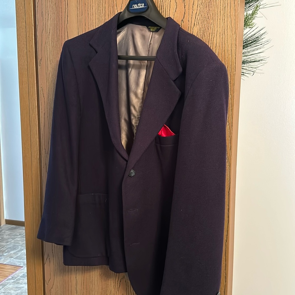 Men’s wool blazer